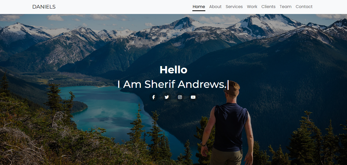 Daniels portfolio app
